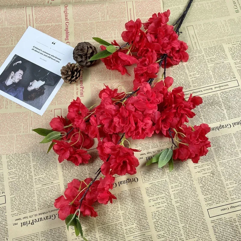 fleur de cerisier artificielle pour décoration et bricolage - vue 18 sur 27