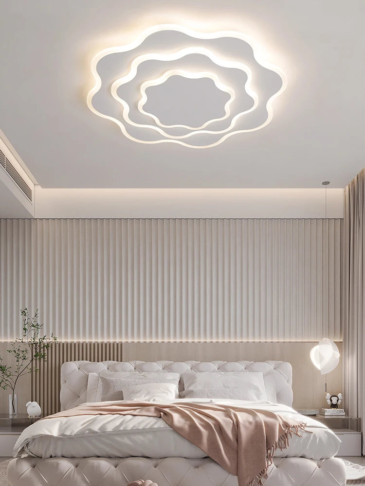 Plafonnier Fer acrylique lumières moderne LED salle à manger chambre Hall Bar lampes éclairage intérieur décor à la maison - vue 7 sur 10