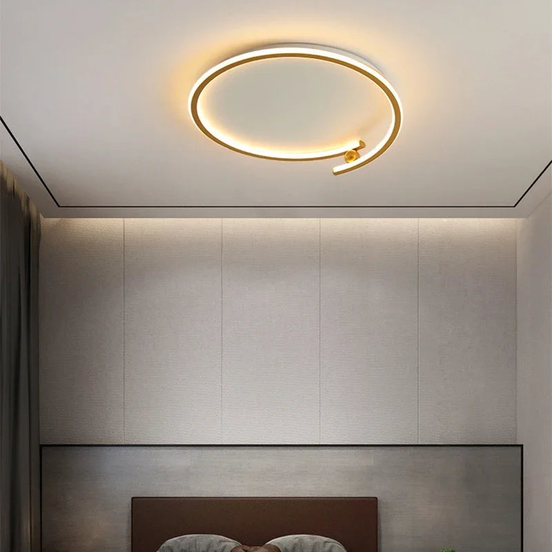 Moderne LED-Deckenleuchte für elegante Inneneinrichtung - vue 5 sur 8