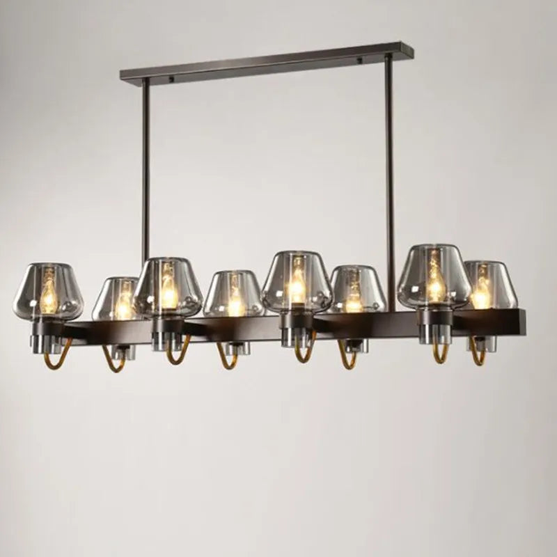 Suspension LED en verre post-moderne - vue 2 sur 18