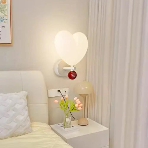 Moderne Wandleuchte in Herzform für das Kinderzimmer - vue 4 sur 22