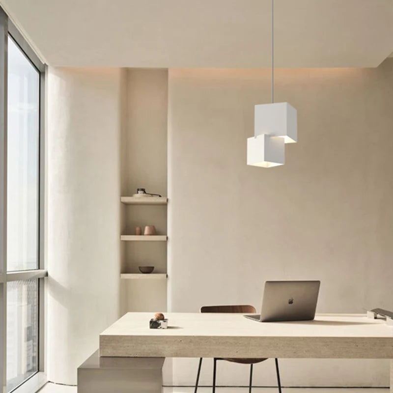 Petite lampe suspendue moderne et Simple pour chambre à coucher - vue 6 sur 11