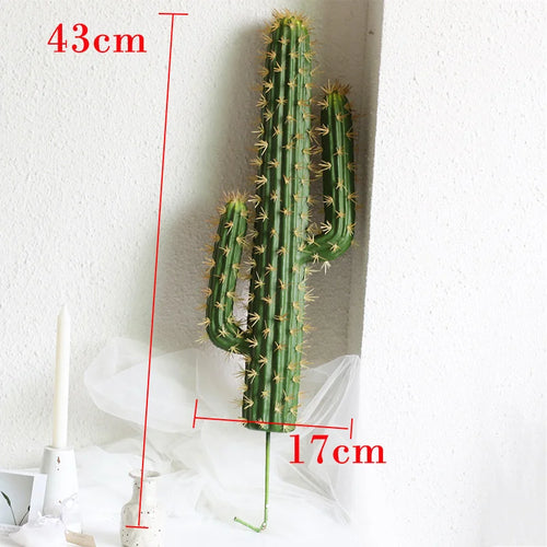 cactus artificiel décoratif pour décoration tropicale moderne - vue 6 sur 7