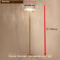 Moderne Design-Schreibtischlampe aus Kupfer und Kristall Luxus