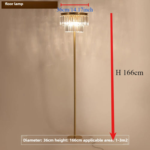 Moderne Design-Schreibtischlampe aus Kupfer und Kristall Luxus