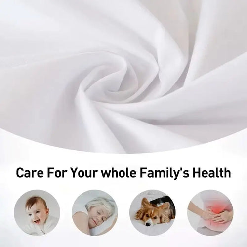 Waterproof Fitted Sheet Bedding Cover Bed Cloth Solid Color Mattress ,Soft Breathable Noiseless Bed Cover Deep Pocket Large size - vue 6 sur 14