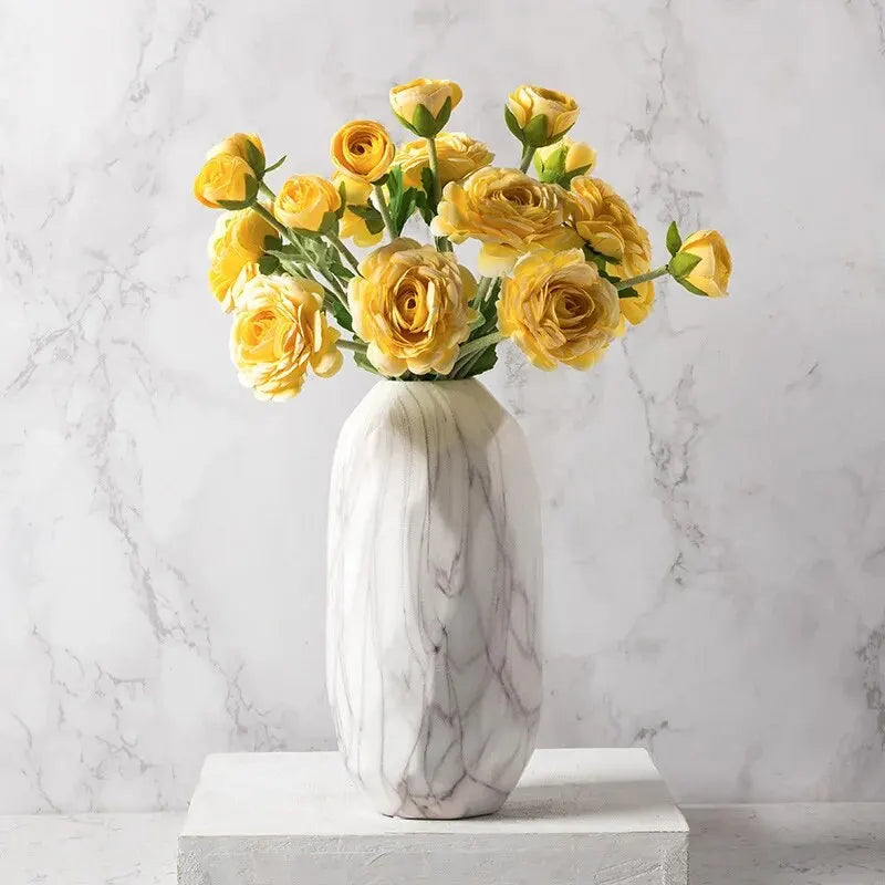 vase en céramique nordique pour fleurs séchées décoration élégante - vue 4 sur 9