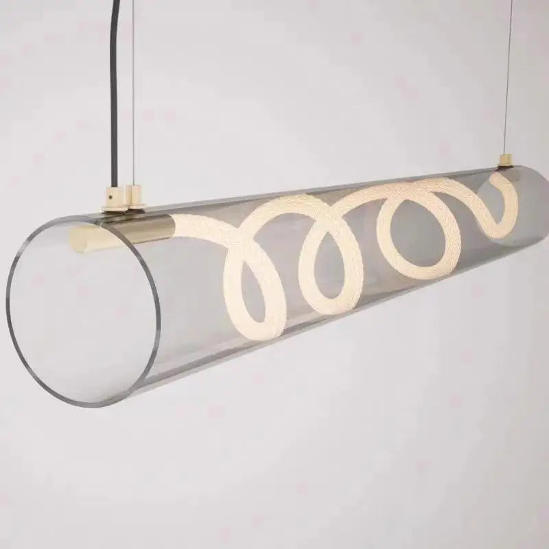 lustre design acrylique pour éclairage décoratif intérieur - vue 2 sur 7