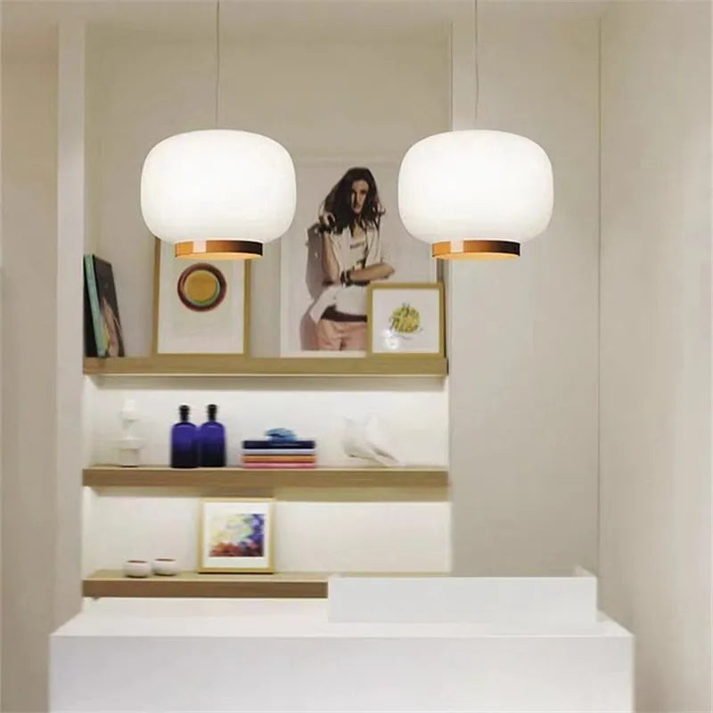 chouchin suspension lumières italien créatif led suspendu - vue 6 sur 12