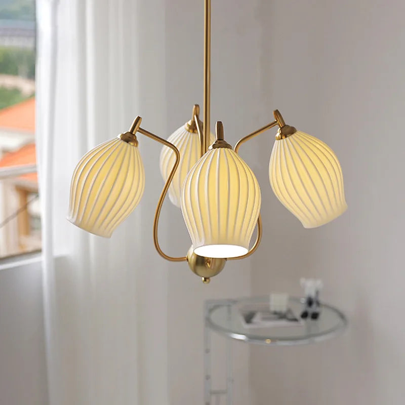 lustre bauhaus en céramique pour intérieur élégant et moderne - vue 3 sur 16