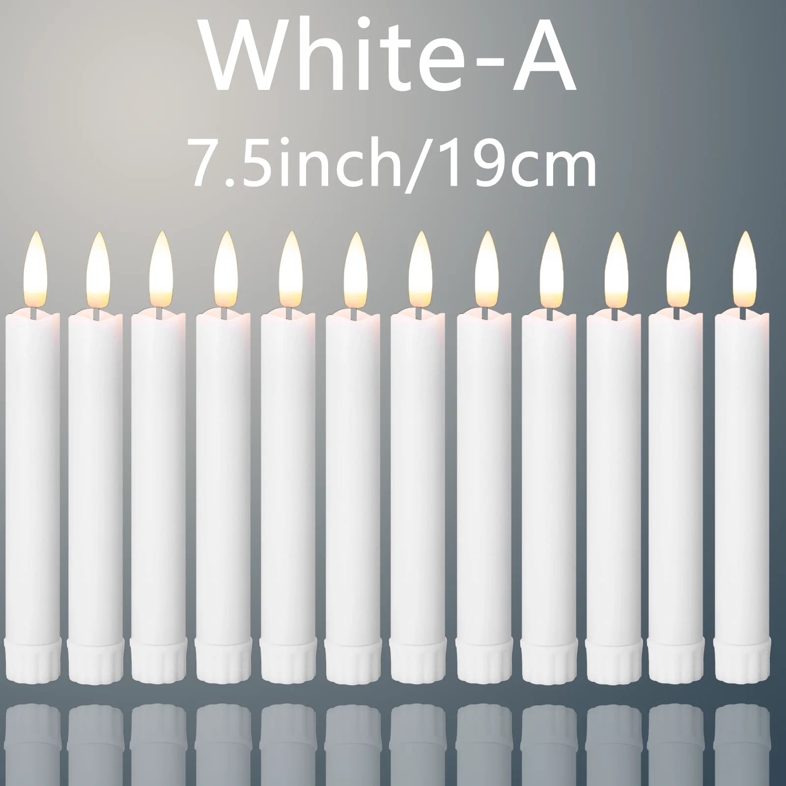 bougies LED décoratives scintillantes pour mariage et Halloween - vue 8 sur 14