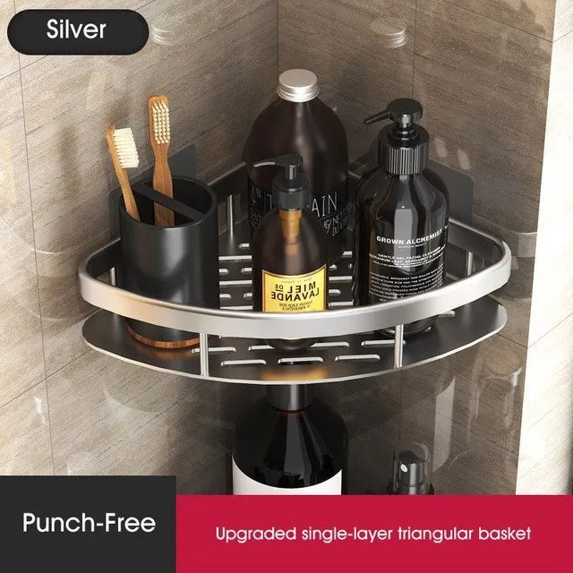 étagères murales de luxe antirouille pour accessoires de bain - vue 12 sur 17