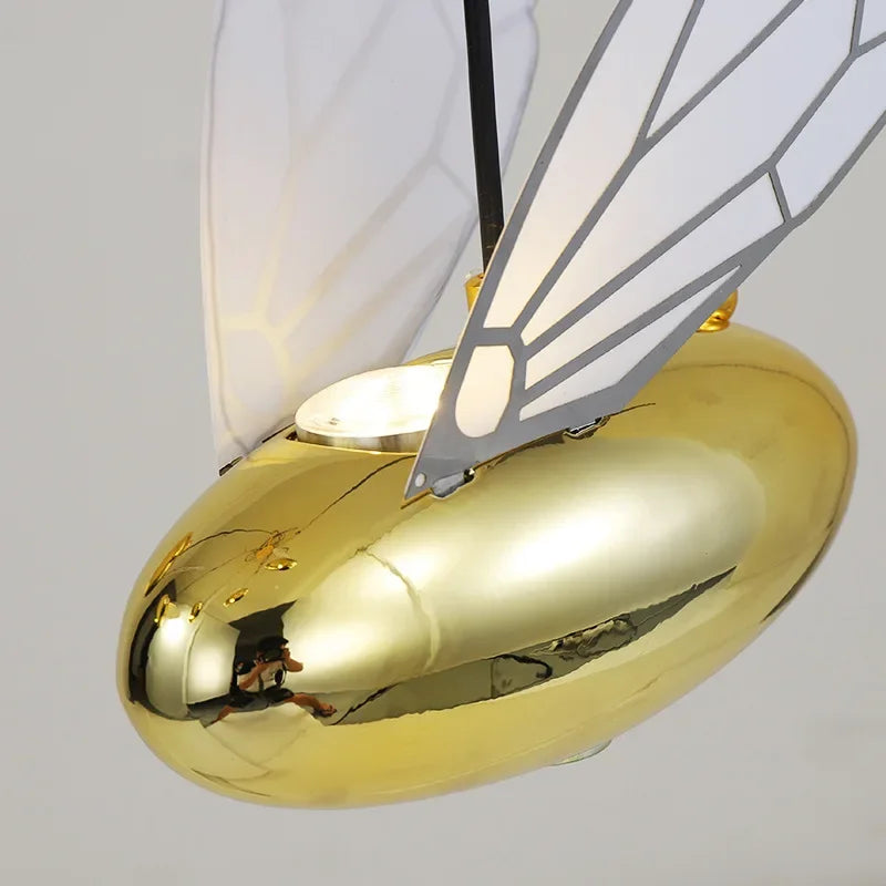 suspension moderne abeille pour décoration intérieure créative et simple - vue 7 sur 8