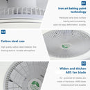 ventilateur de plafond led moderne avec télécommande et lustre