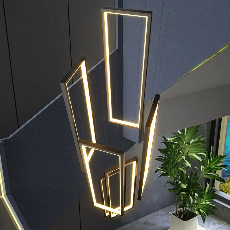 Moderner nordischer Deckenleuchte für Loft und kreative Räume - vue 6 sur 17