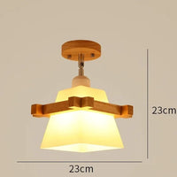 Plafonnier en bois naturel Lampe en bambou Multi Style Tricoté à la main Salon Chambre Éclairage Déco