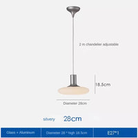 Kreativer minimalistischer Glaskronleuchter für moderne und originelle Dekoration