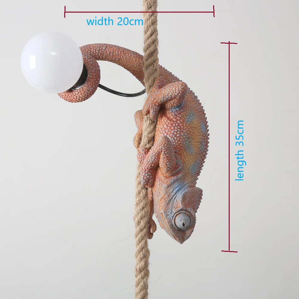 suspension en résine caméléon pour décoration artistique intérieure - vue 10 sur 10