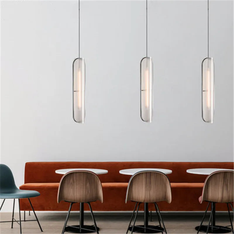 suspension led moderne réglable pour intérieur et décoration - vue 3 sur 12