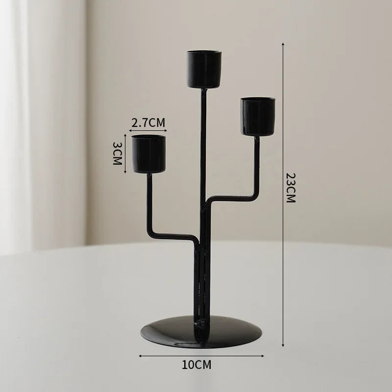 bougeoir nordique artisanal pour événements et décoration festive - vue 14 sur 20
