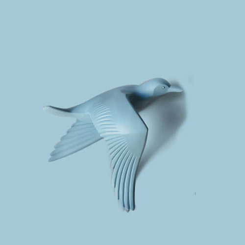décoration murale créative en forme de mouette décoratif - vue 11 sur 36