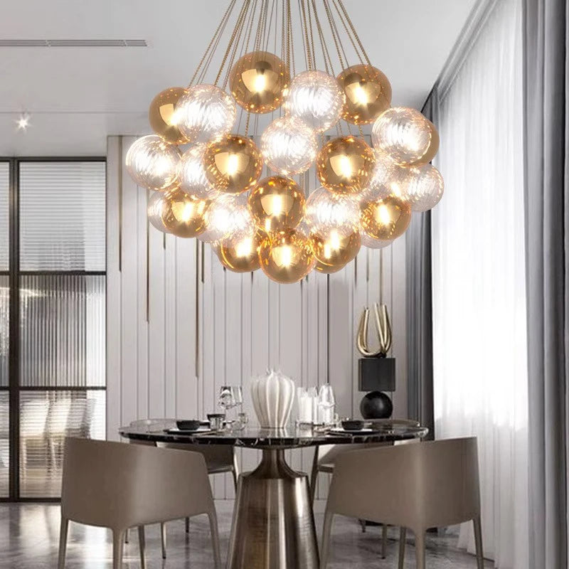 Suspension moderne éclairage intérieur lustres suspendus - vue 3 sur 14