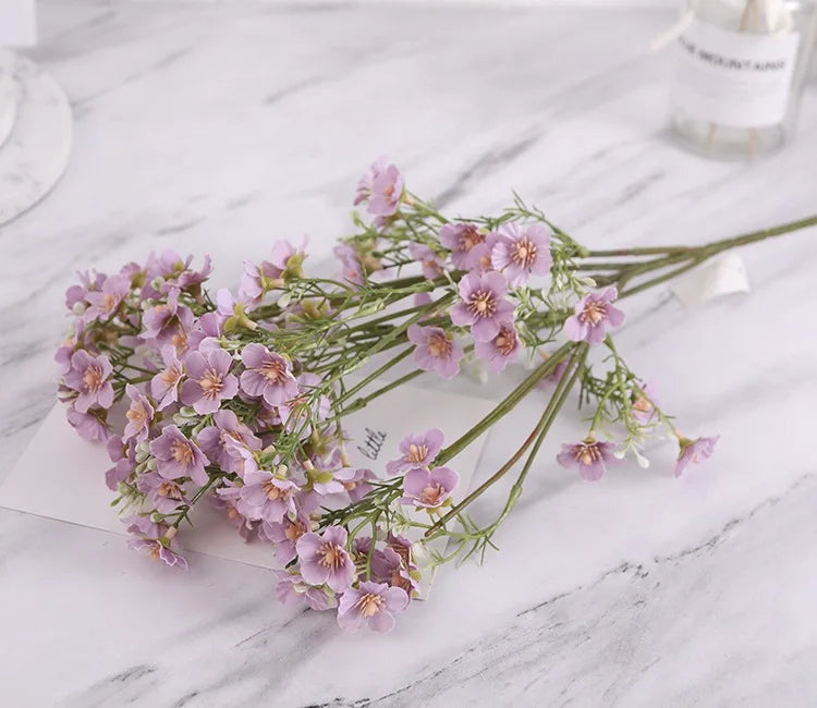 fleur artificielle étoile décoration douce et fraîcheur - vue 8 sur 15