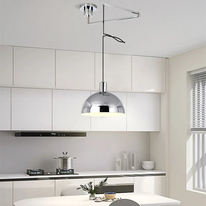 lustre pliable moderne nordique design télescopique pour intérieur contemporain - vue 2 sur 14