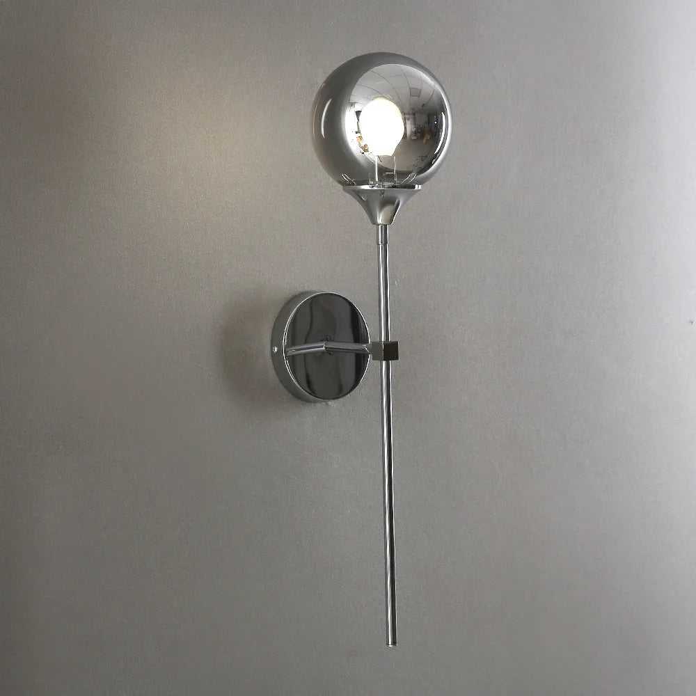 applique murale créatives en boule de verre style nordique - vue 7 sur 15