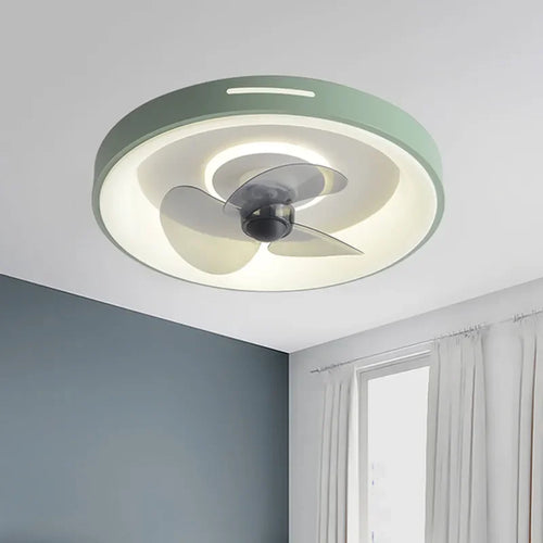 Intelligente Deckenleuchte mit Ventilator und Fernbedienung für Kinder - vue 2 sur 9