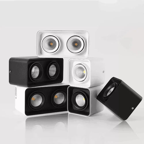 spot led encastrable avec ampoule remplaçable à angle réglable - vue 5 sur 9