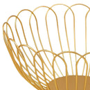 Iron Wire Fruit Basket, Fruit Storage Bowls Decorative Stand for Kitchen Counter