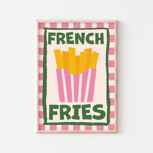 affiche d'art alimentaire pour décoration murale de cuisine