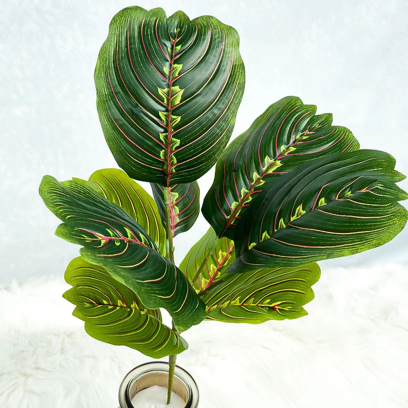 plantes artificielles branche faux ficus en caoutchouc pour décoration intérieure - vue 8 sur 13