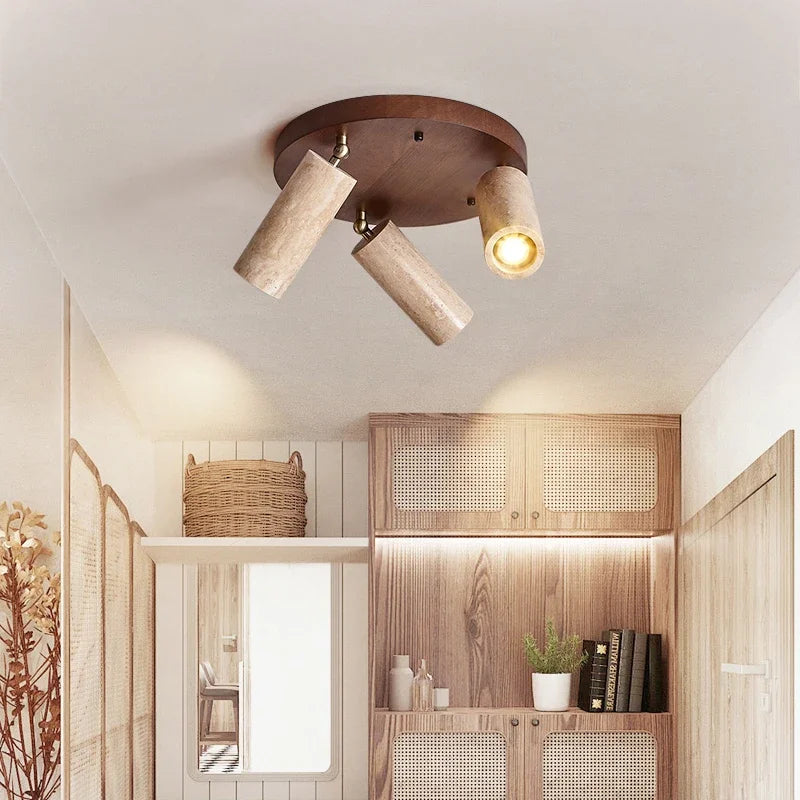 plafonnier led japonais pour intérieur et extérieur élégant - vue 4 sur 8
