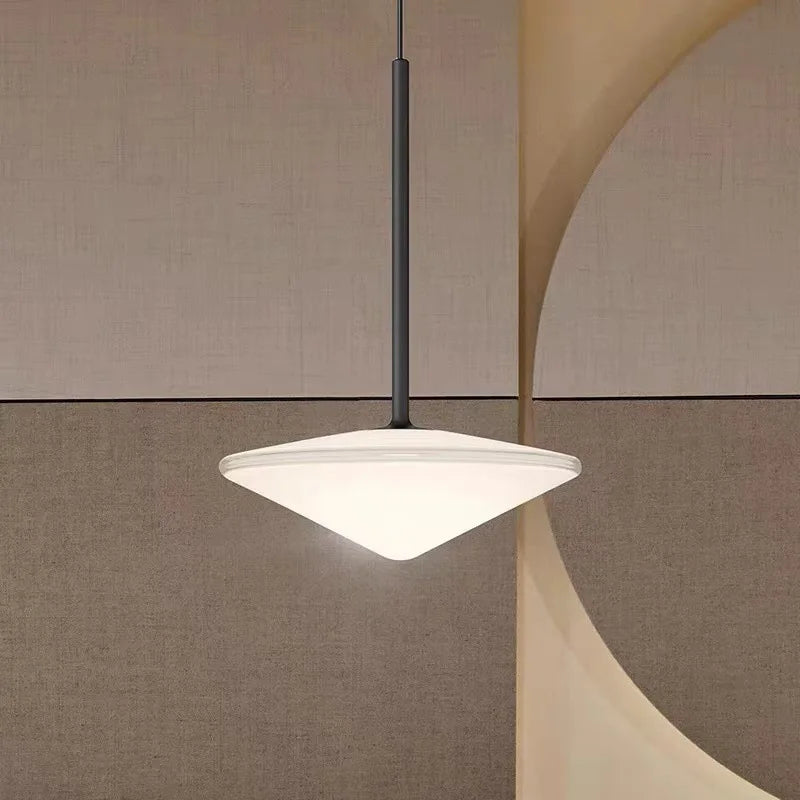 suspension en verre au design postmoderne pour décoration intérieure - vue 7 sur 10