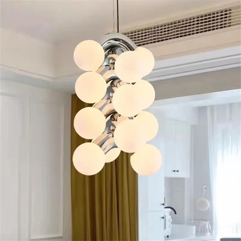 suspension grape shape design verre pour restaurant ou boutique - vue 5 sur 11
