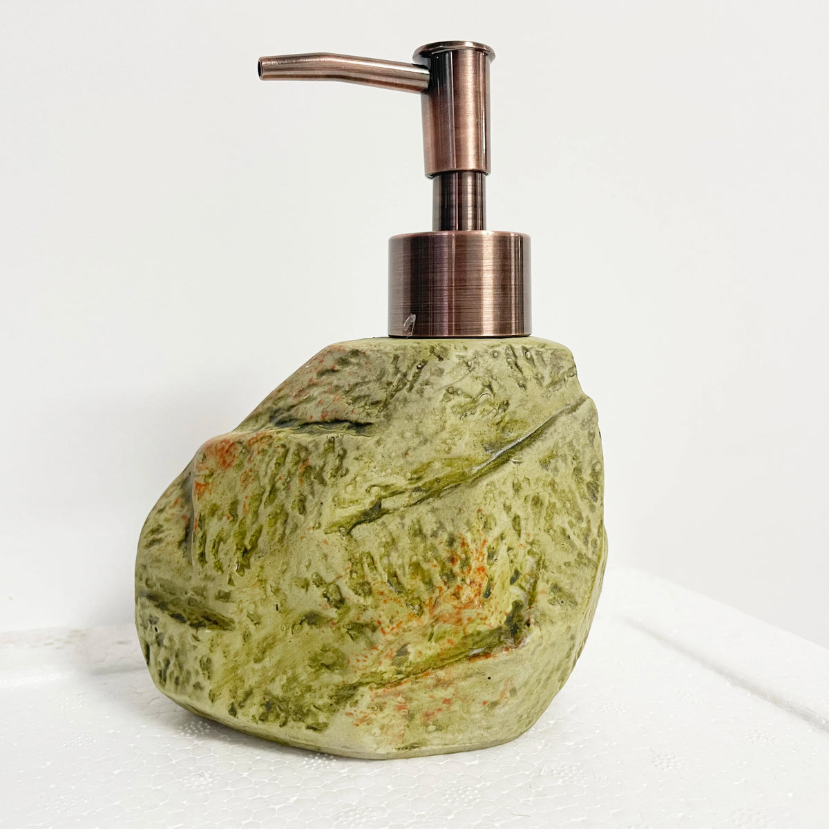 Ceramic Liquid Soap Dispenser, Personalized Bathroom Hand Wash Shampoo, Body Wash Dispensing Soap Bottle, Manual Push, 300ml