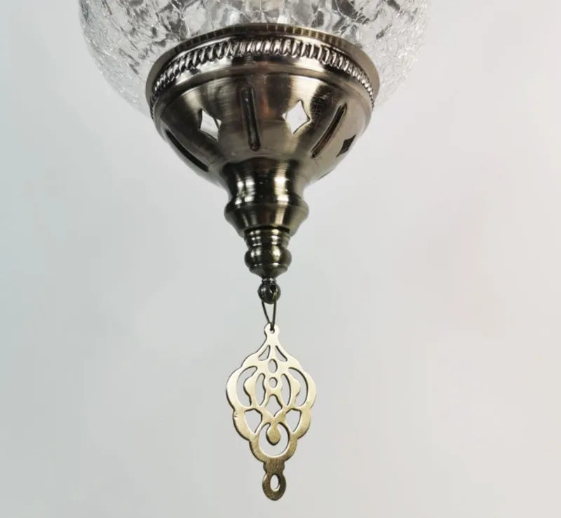 suspension vintage exotique style méditerranéen art déco pour restaurants et cafés - vue 6 sur 5