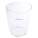 Gobelets incassables acrylique 280 ml reutilisables modernes
