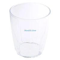 Gobelets incassables acrylique 280 ml reutilisables modernes