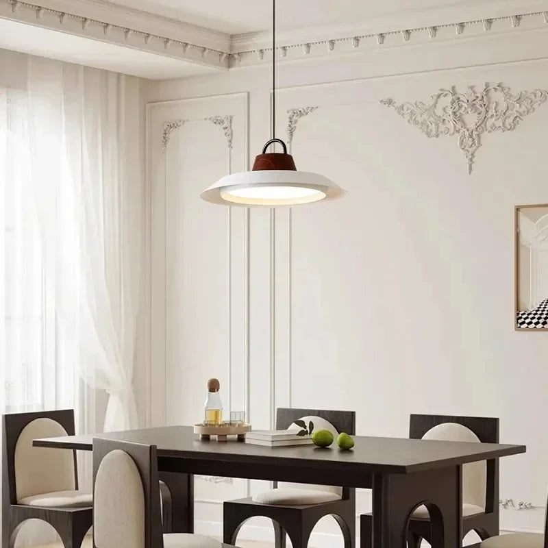 lustre moderne nordique créatif pour décoration intérieure avec lumières led - vue 7 sur 16