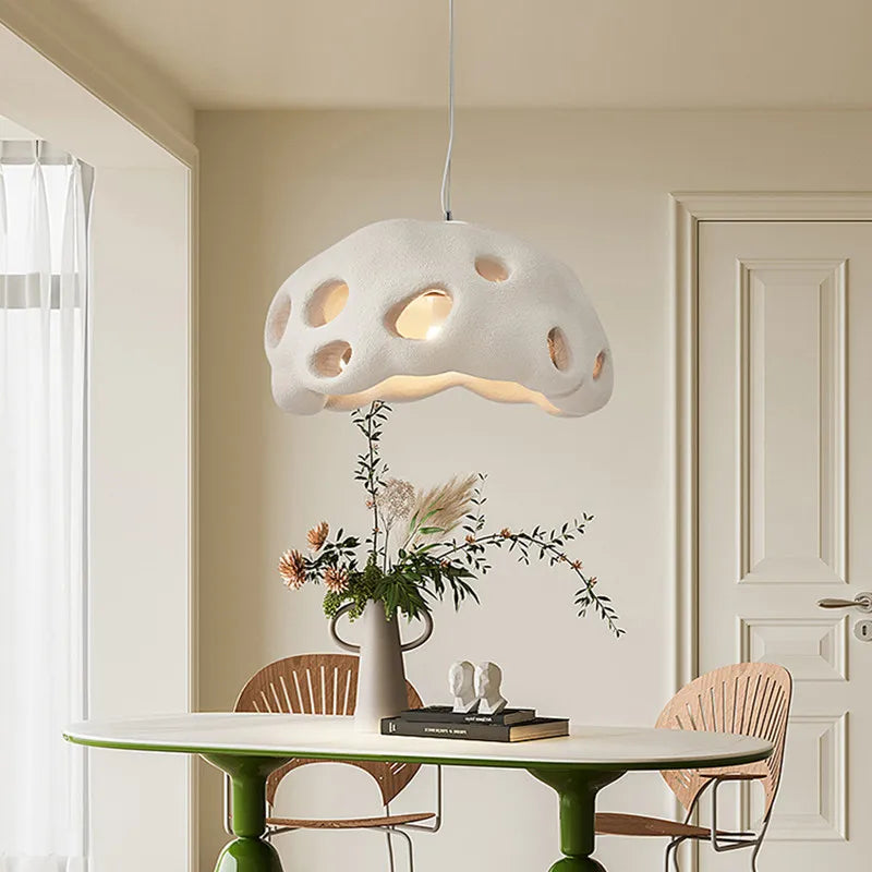 suspension design nordique wabi-sabi pour café et restaurant - vue 2 sur 12