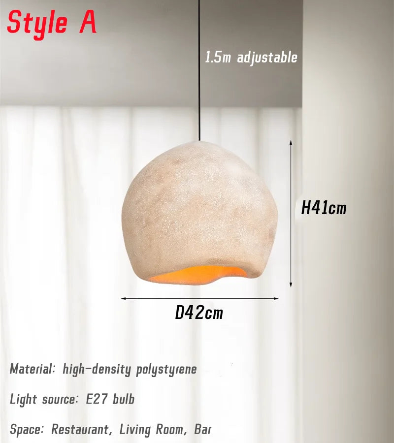 lustre nordique design lumineux pour décoration intérieure moderne
