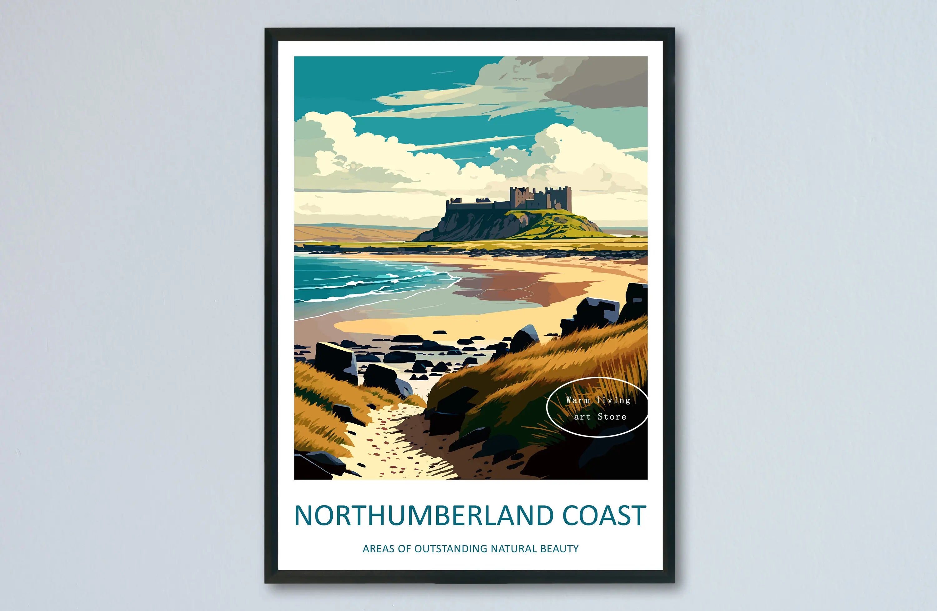 affiche de voyage sur toile paysages urbains célèbres