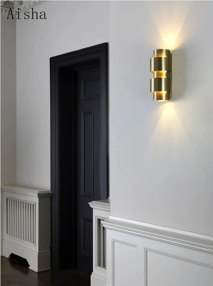 applique murale rétro nordique pour décoration intérieure élégante - vue 5 sur 8