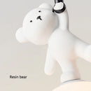 lampe en résine design ours pour chambre d'enfant décorative