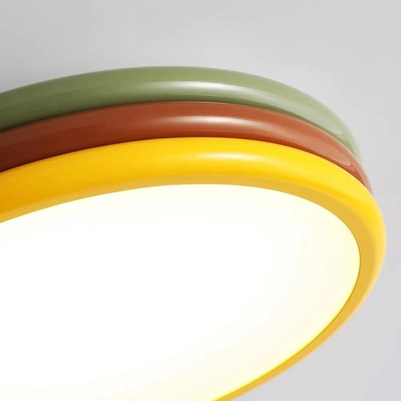 plafonnier led pour enfant protection des yeux éclairage multicolore - vue 9 sur 8
