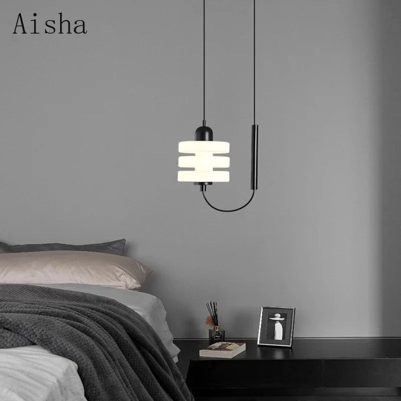 lustre en verre design nordique pour décoration intérieure élégante - vue 4 sur 7