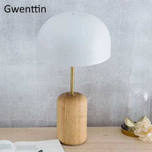 lampes nordiques en bois pour bureau et lecture décoratives